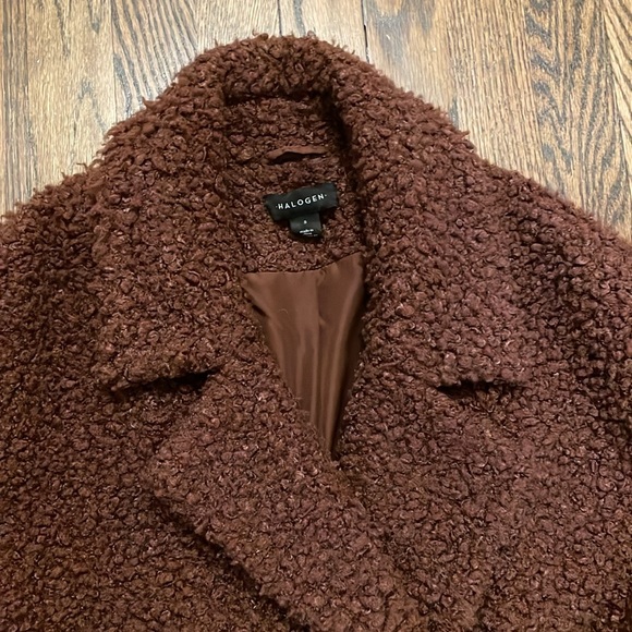 Halogen nubby winter coat - Picture 3 of 5